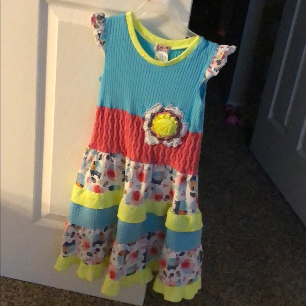 Boutique dress zaza couture size 5 worn once